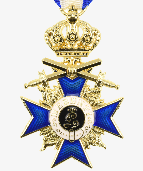 Bayern Militär Verdienstorden Kreuz 3.Klasse mit Krone und Schwertern
